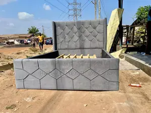 Elegante Double Bedframe 54x75 Gray