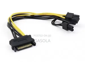 15 Pin Sata to 8 Pin Pci Cable