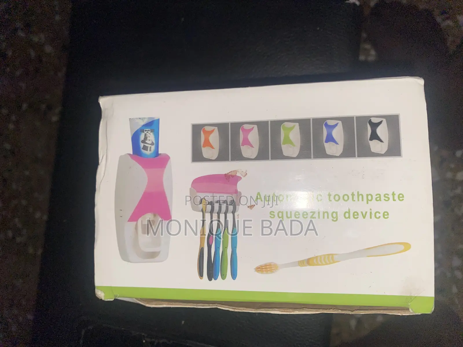 Toothpaste and Toothbrush Holder