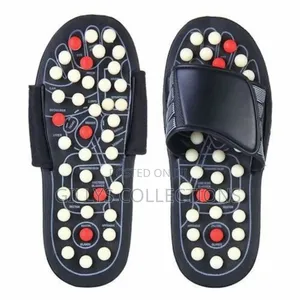 All Black Massage Slippers