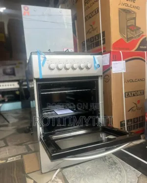Special Volcano 50x50 Gas Cooker With Oven Grill and Oven Light Option