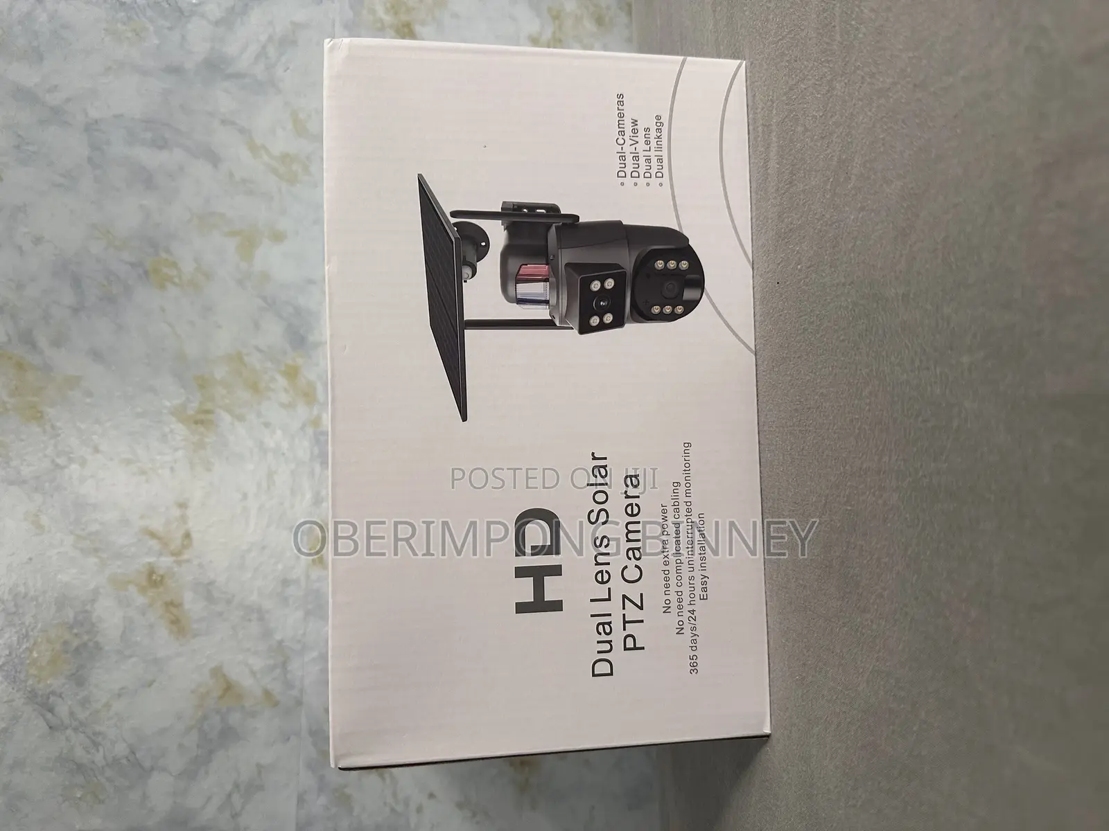 Solar Camera Dual Lens Ubox 4g(Sim Version)