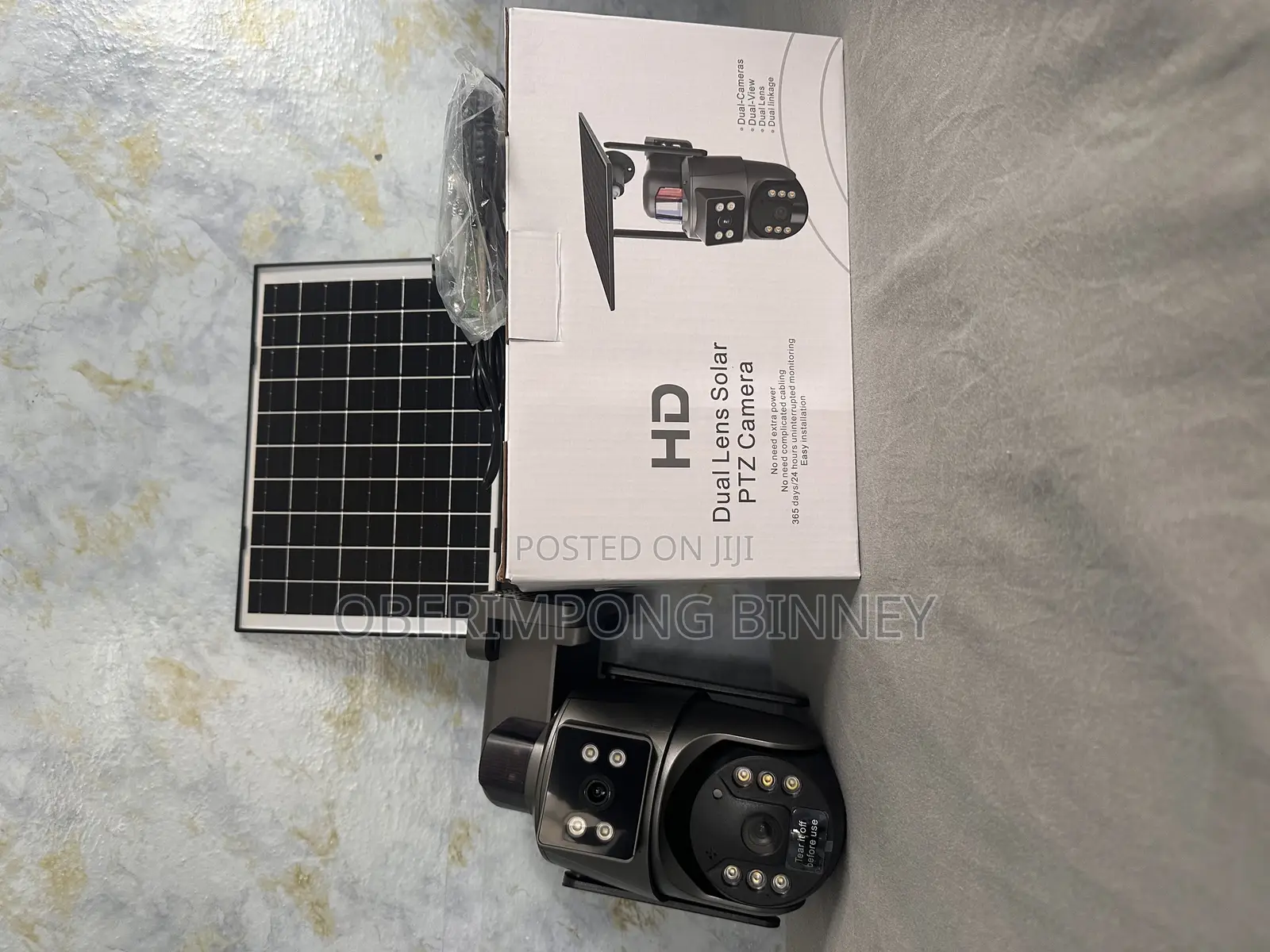 Solar Camera Dual Lens Ubox 4g(Sim Version)
