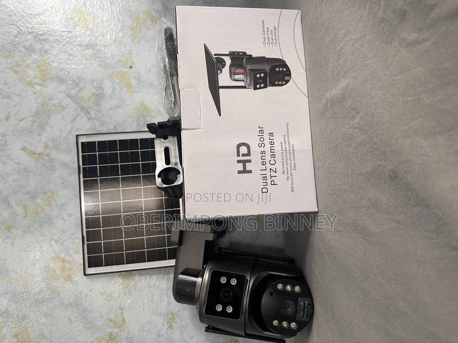 Solar Camera Dual Lens Ubox 4g(Sim Version)