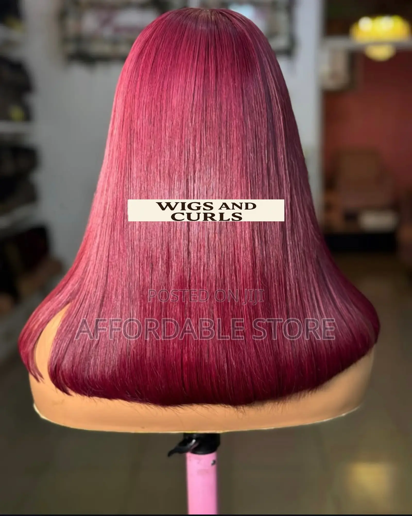 Bone Straight (Burgundy) (16inchies)