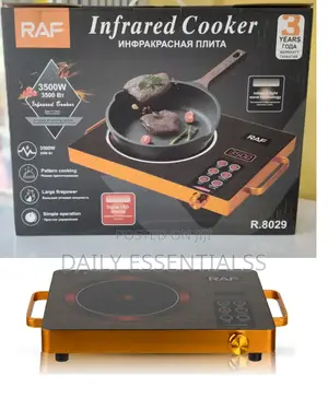 Raf Single Infrared Cooker – Quick Heating Plate