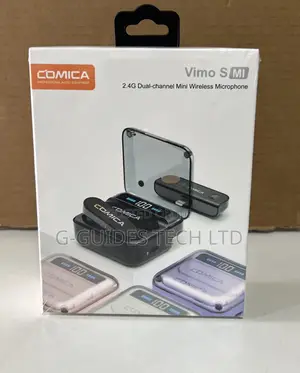 Comica 2.4g Dual-channel Mini Wireless Microphone For iPhone