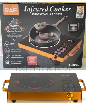 Raf Single Plate Electric Hot Cooker – Portable Efficient