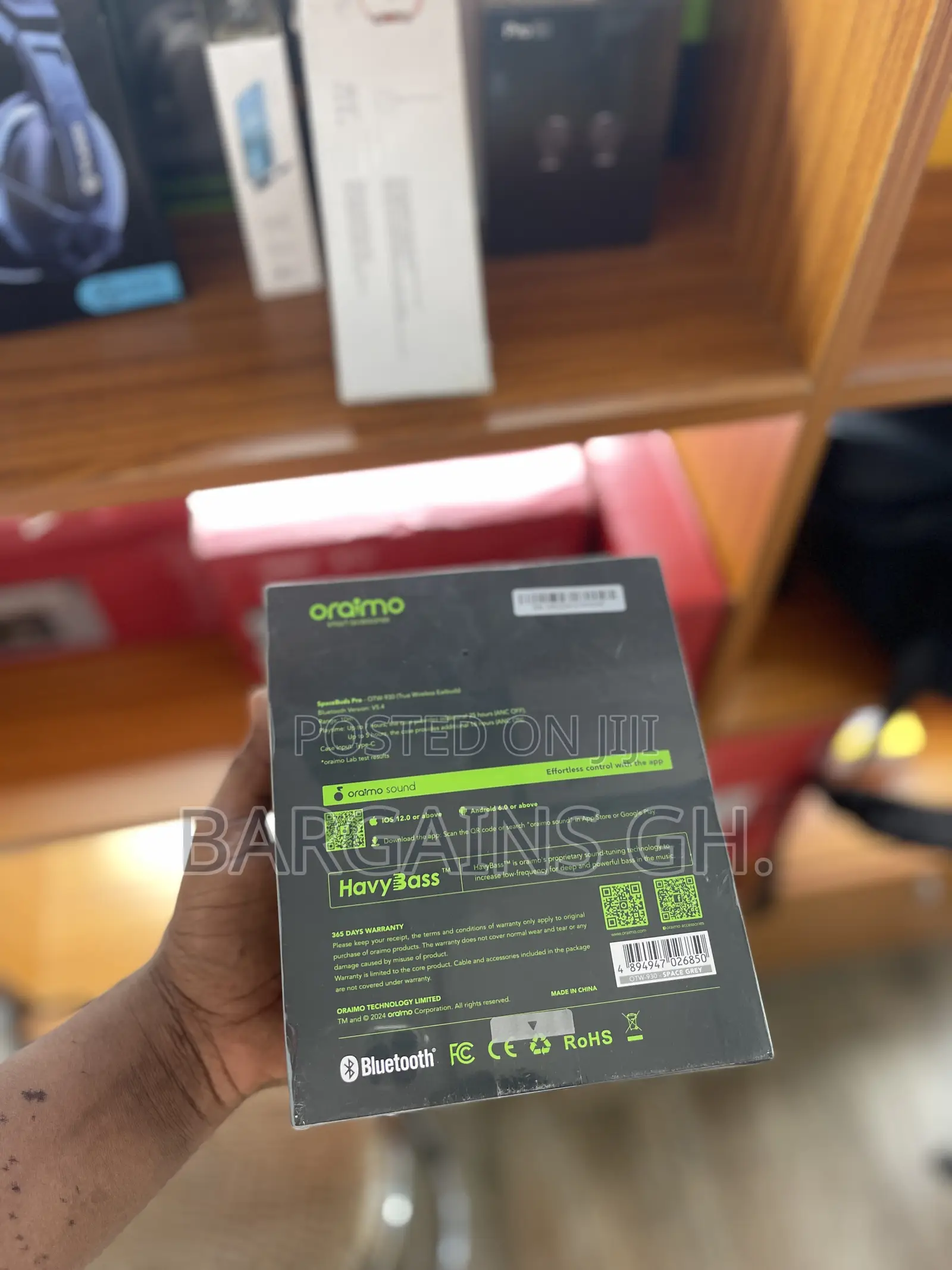 Oraimo Spacebuds Pro Noise Canceling Wireless Earbuds