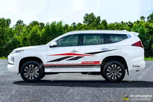 2 PCS Land Cruiser Mitsuibishi Full Body Stickers