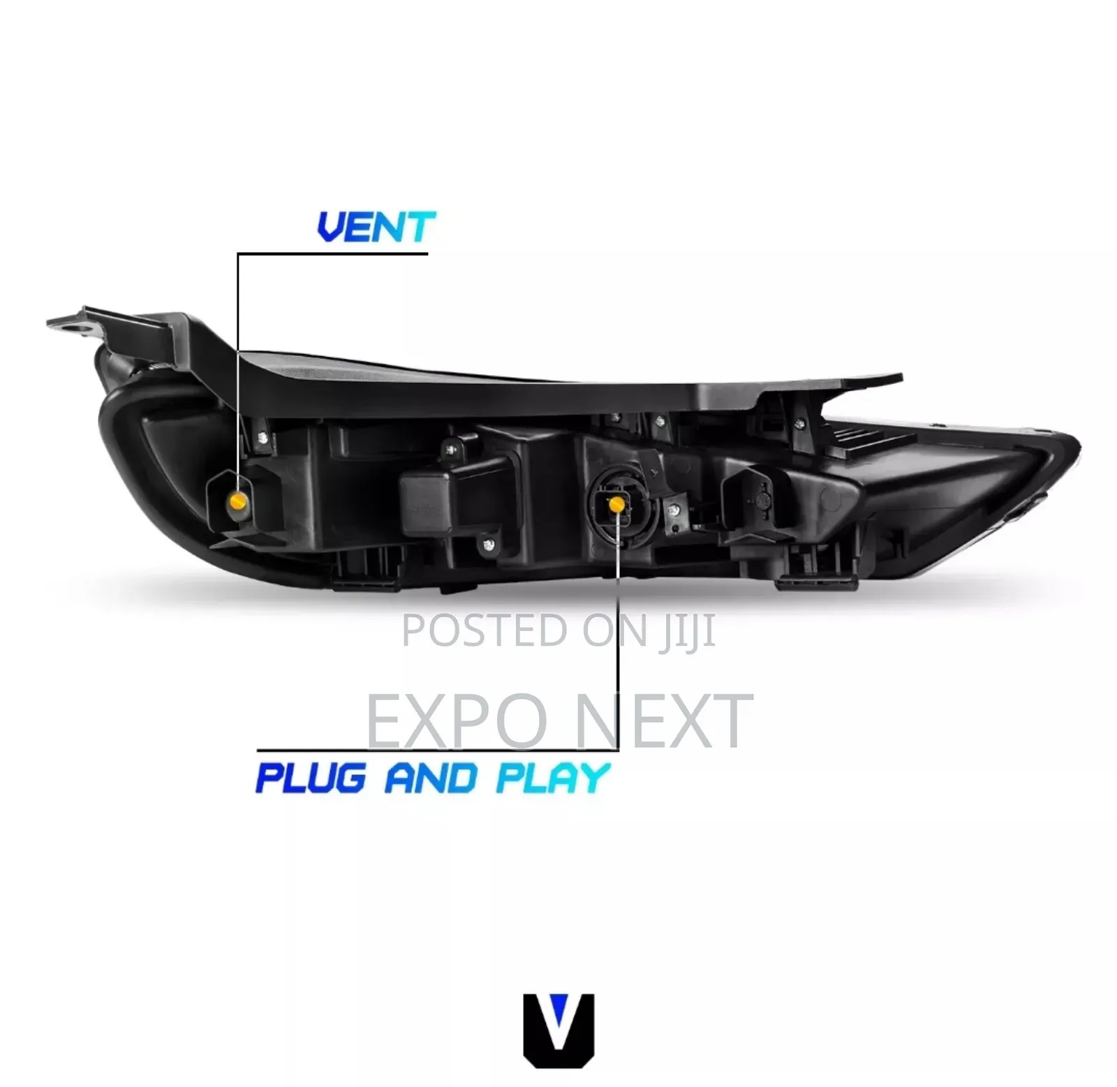 2019- 2021 Hyundai Santa Fe Led Upper Headlight