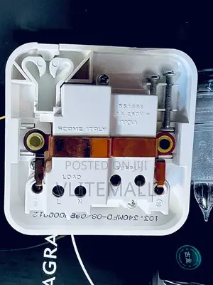 Scame Spur Unit With Fuse And Neon