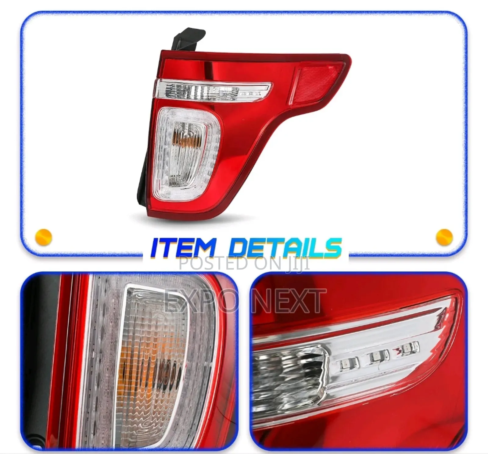 Ford Explorer 2011-2015 Right Passenger Tail Light
