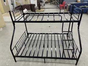Bunk Bed/ Metal Double Down One and Half Top Bunk Bed