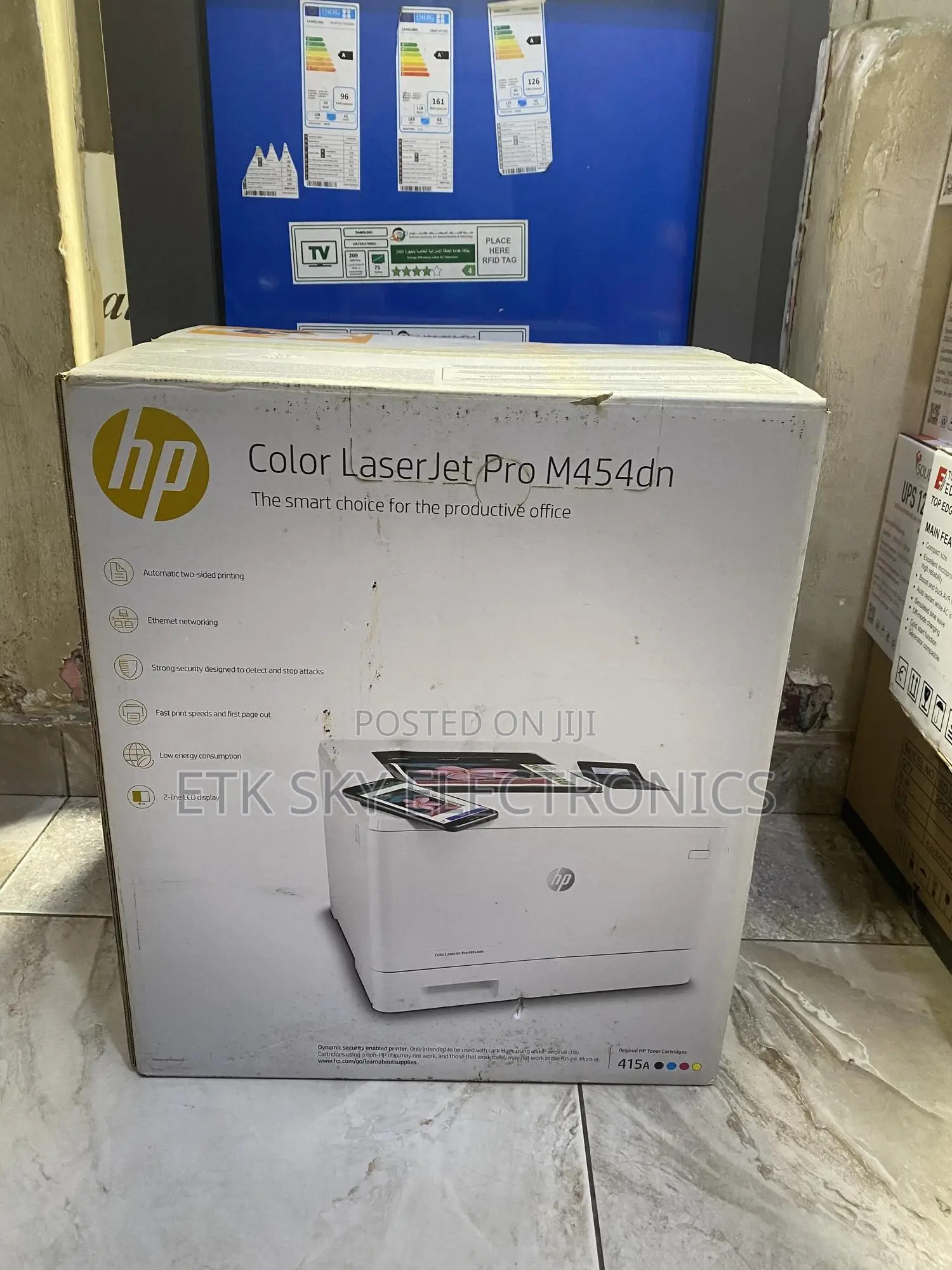 Duplex Hp Laserjet Pro M454dn Network Printer