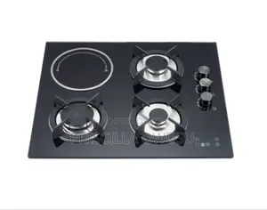 1 Electric 3 Gas Glass Inbuilt Cooker / Burner