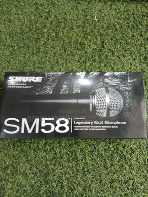 Shure Sm58 Cord Microphone
