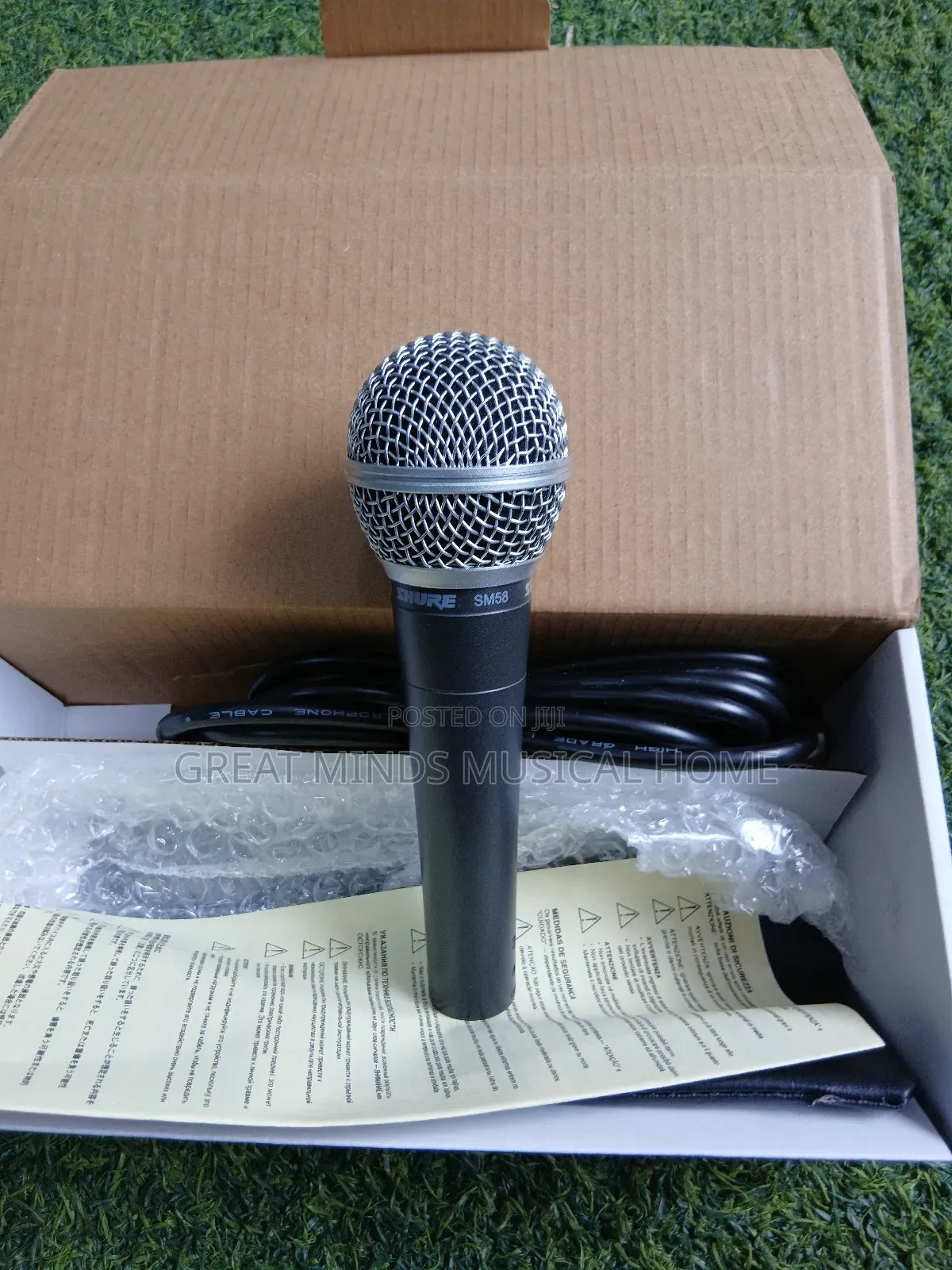 Shure Sm58 Cord Microphone