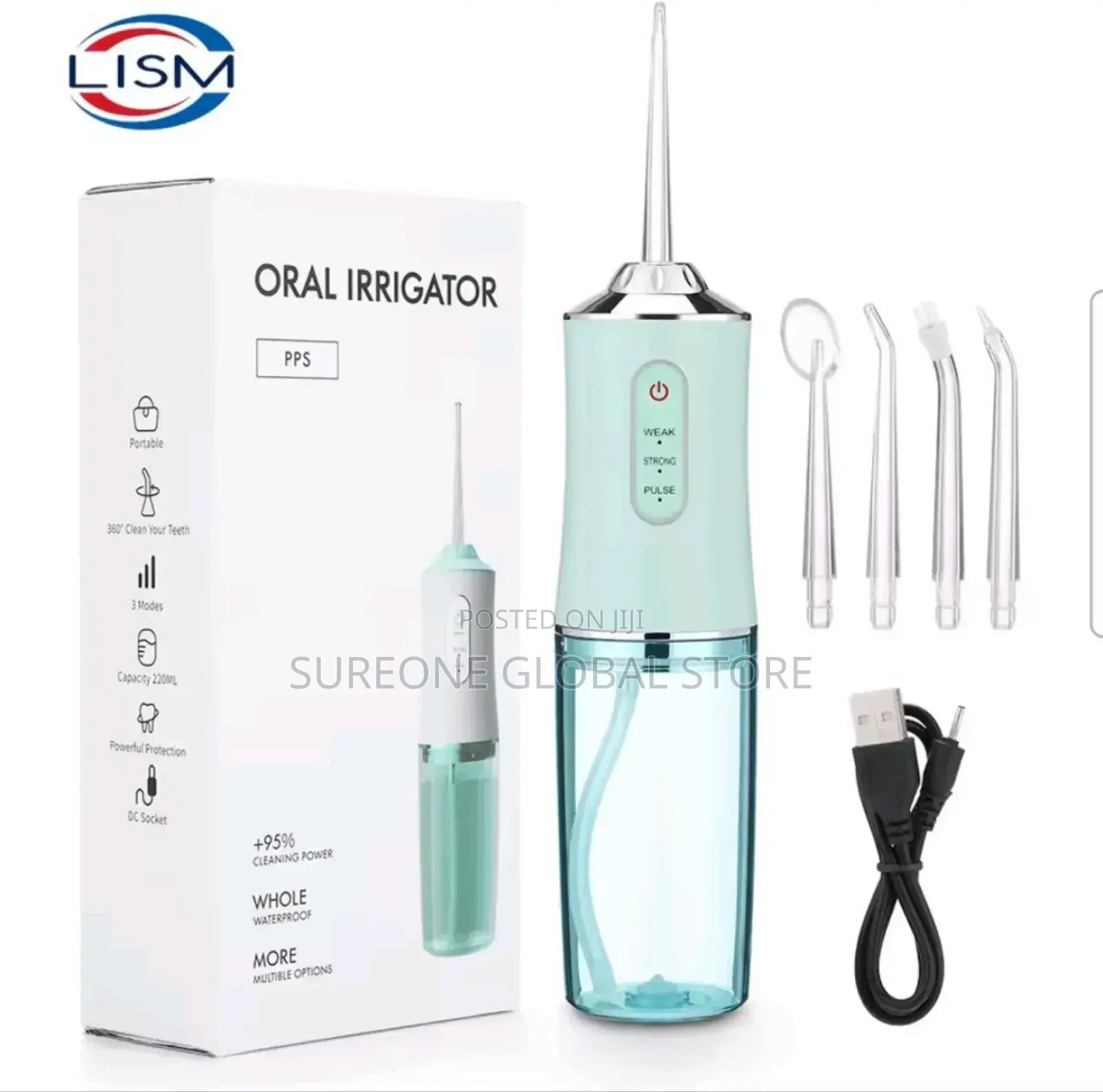 Smart Electric Oral Irrigator Water Flosser
