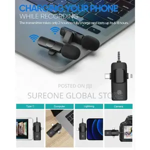 Live Recording Noise Cancelling Mini Microphon