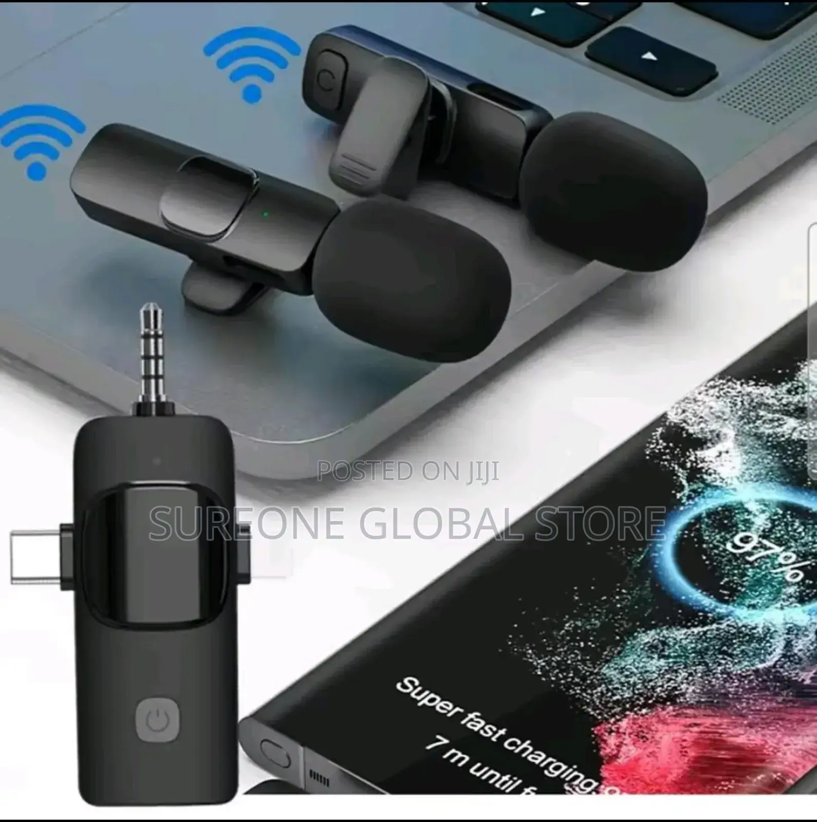Live Recording Noise Cancelling Mini Microphon