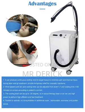Cold Air Skin Cooling Machine for Laser Treatment