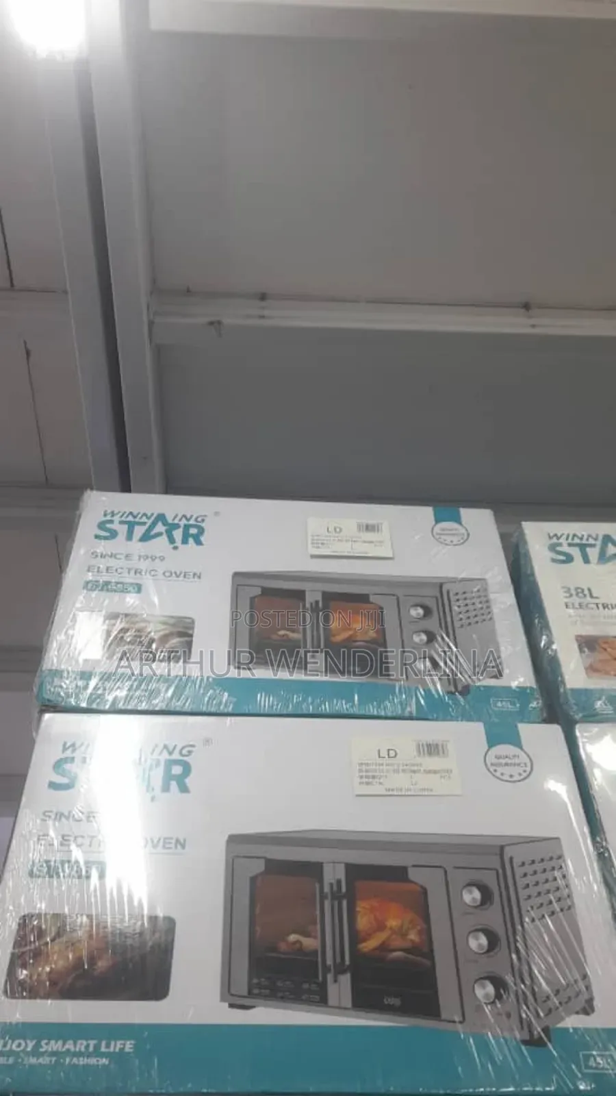 Winning Star Electric Oven 45liters