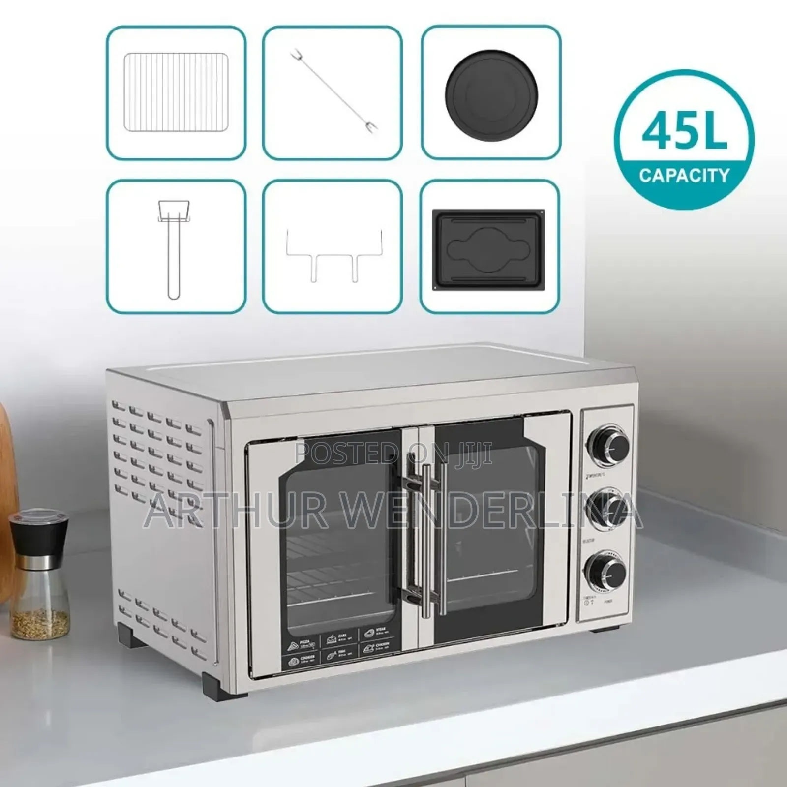 Winning Star Electric Oven 45liters