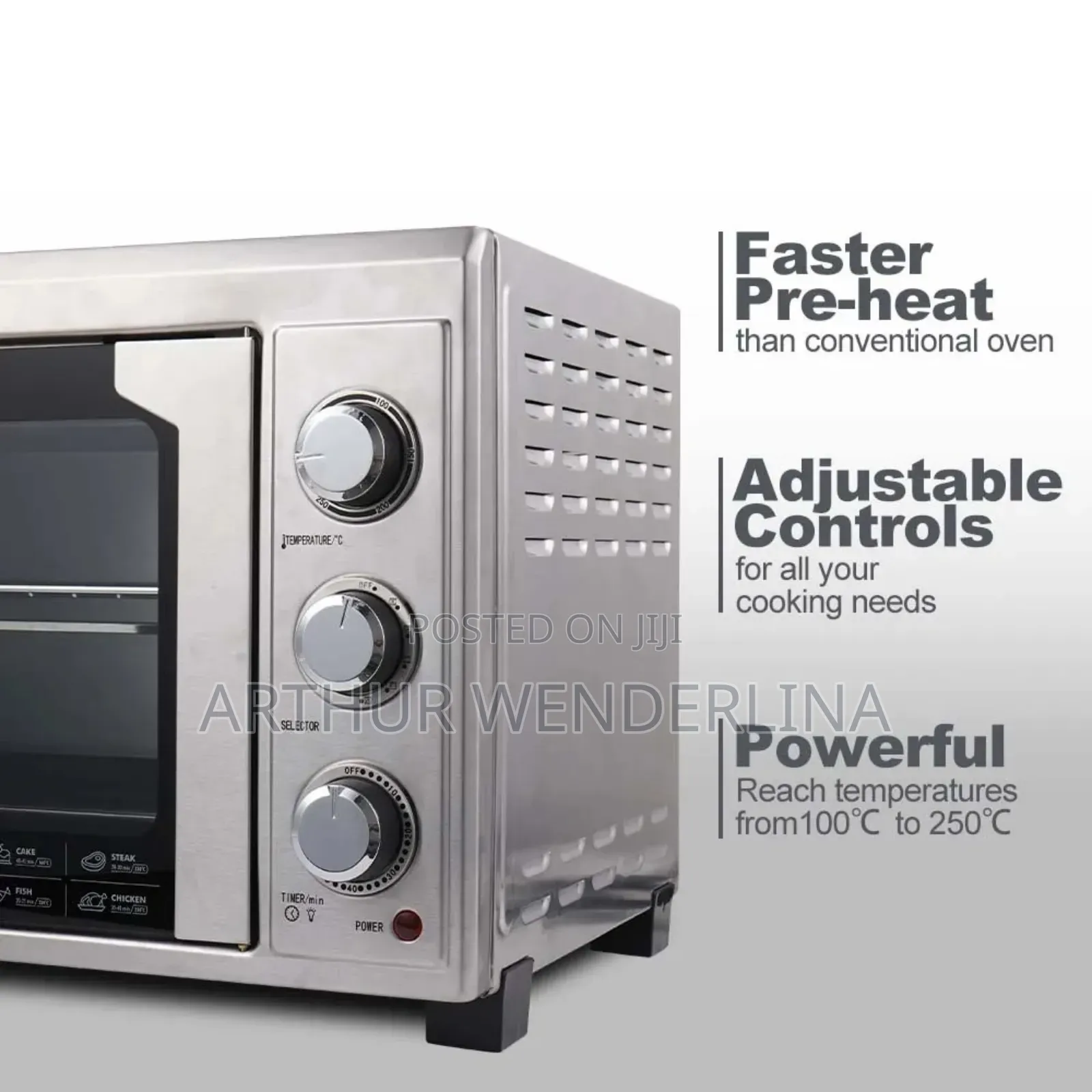 Winning Star Electric Oven 45liters