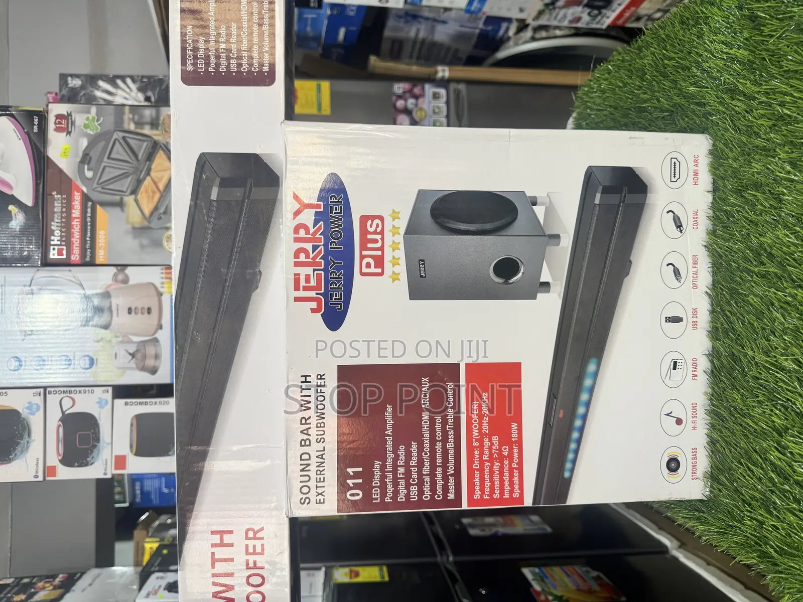 Jerry Plus Soundbar and Sub-Woofer