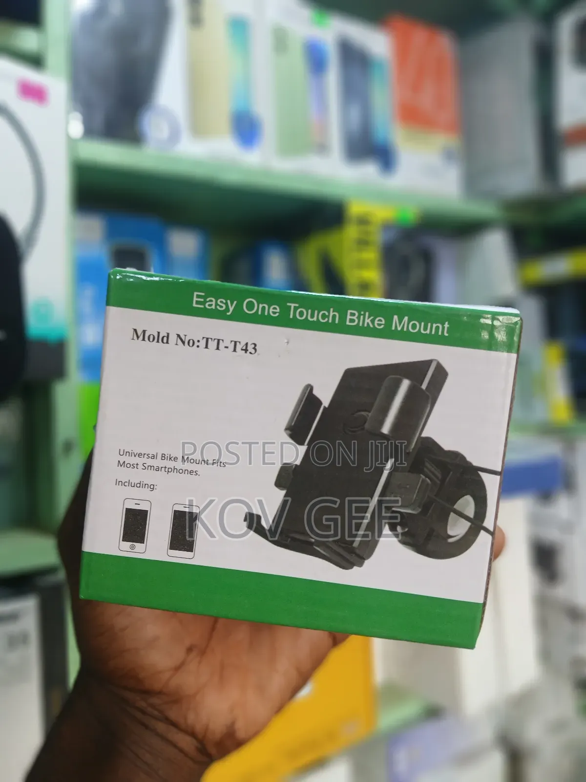 Phone Holder For Motor Bikes And Bicycles