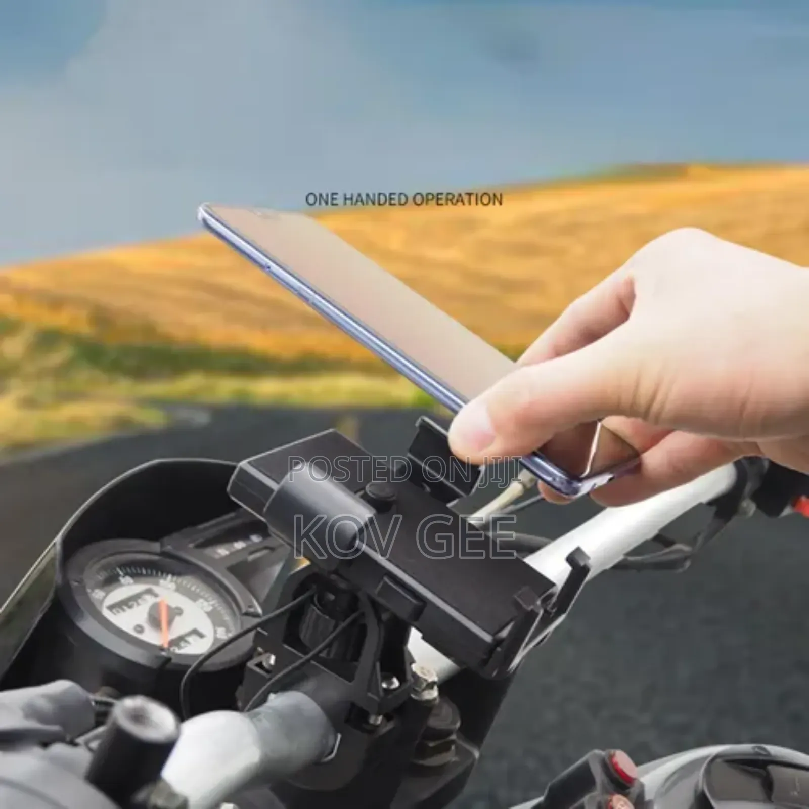 Phone Holder For Motor Bikes And Bicycles
