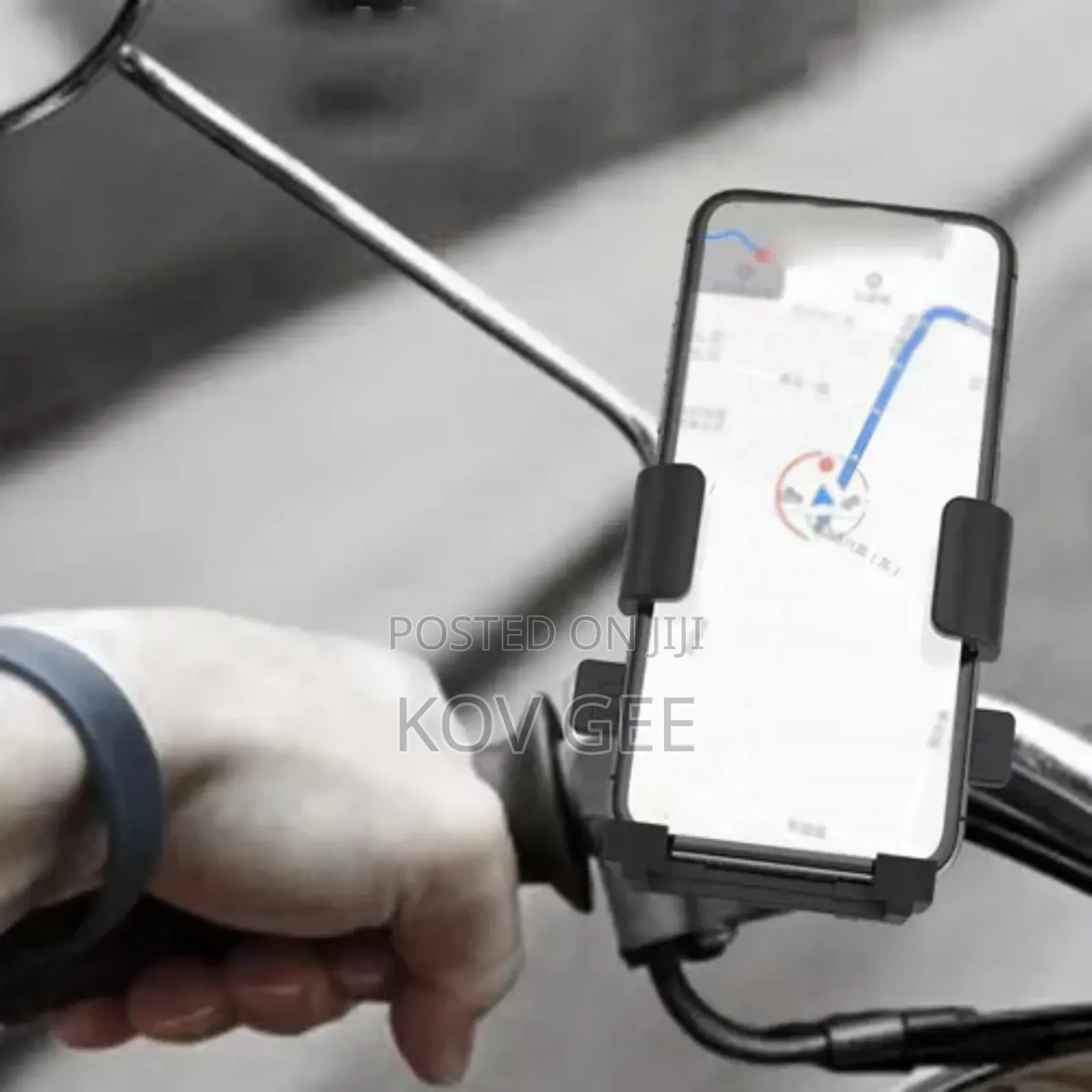 Phone Holder For Motor Bikes And Bicycles