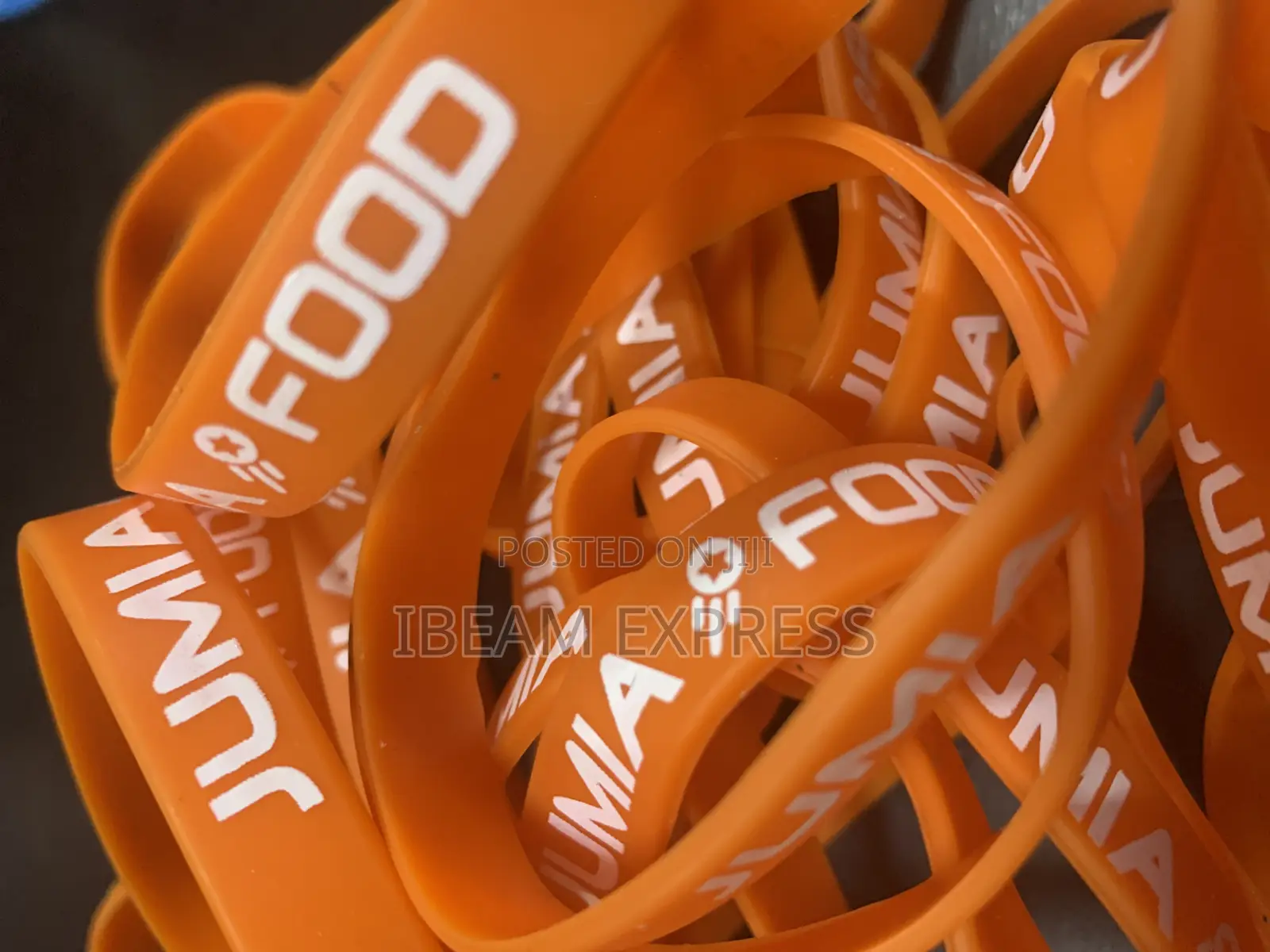 One Color Ink Printing on Wristbands