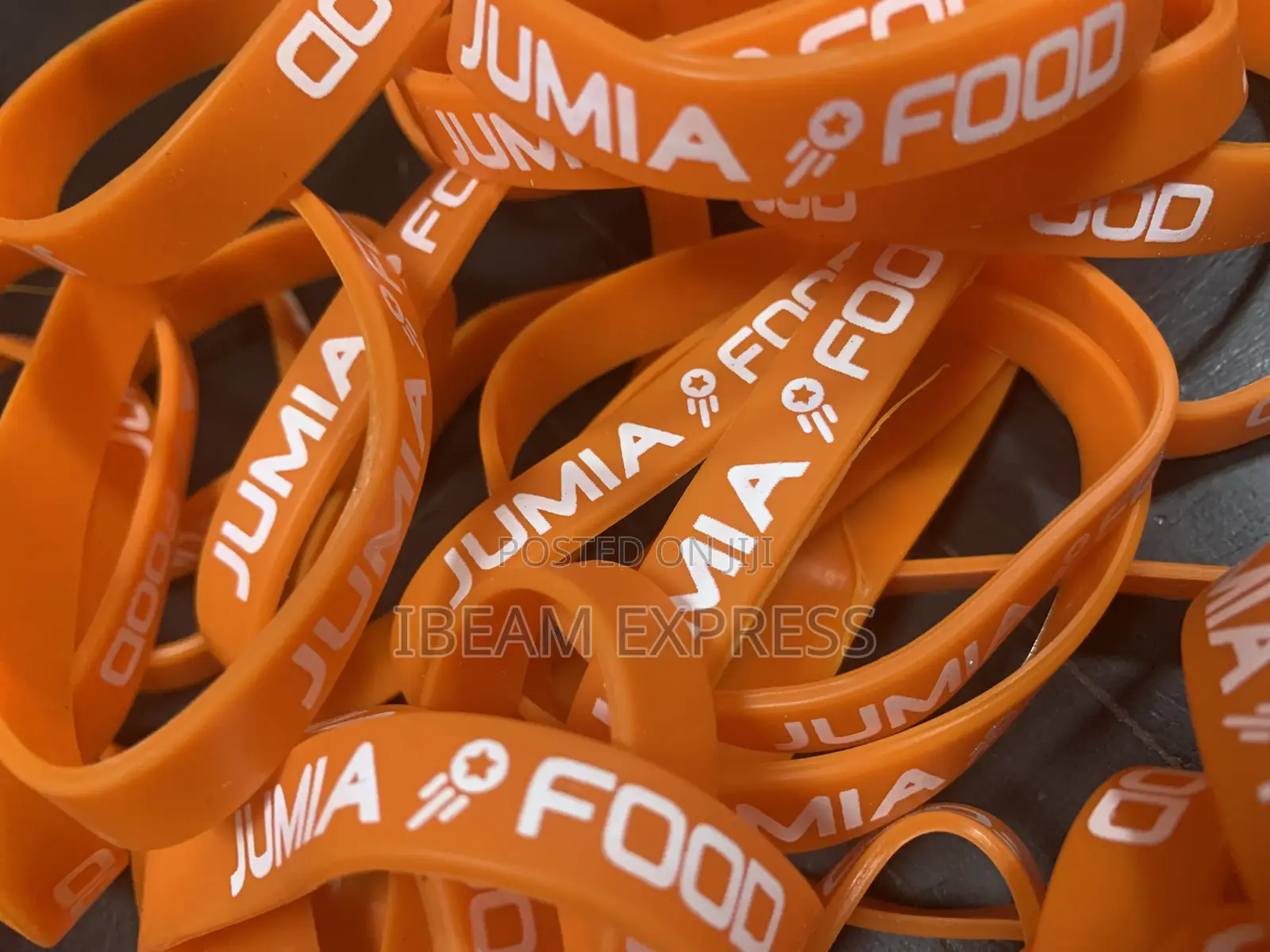 One Color Ink Printing on Wristbands