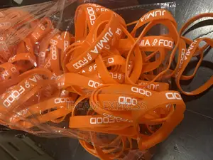 One Color Ink Printing on Wristbands