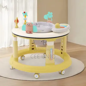 Multifunctional Anti Rollover With Music Light Baby Walker