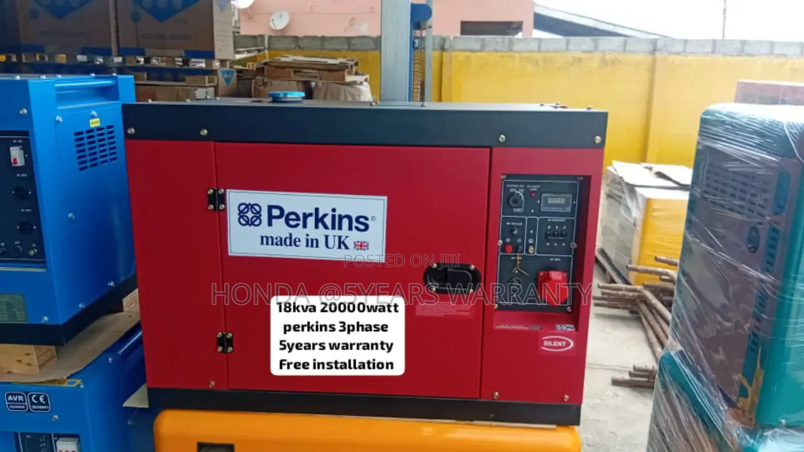 Gen Zone Perkins 18kva 20000watt Diesel Generator 18kva