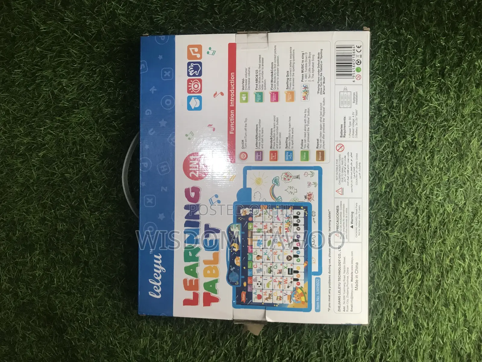 2 in 1 Learning Tablet and Drawing Board