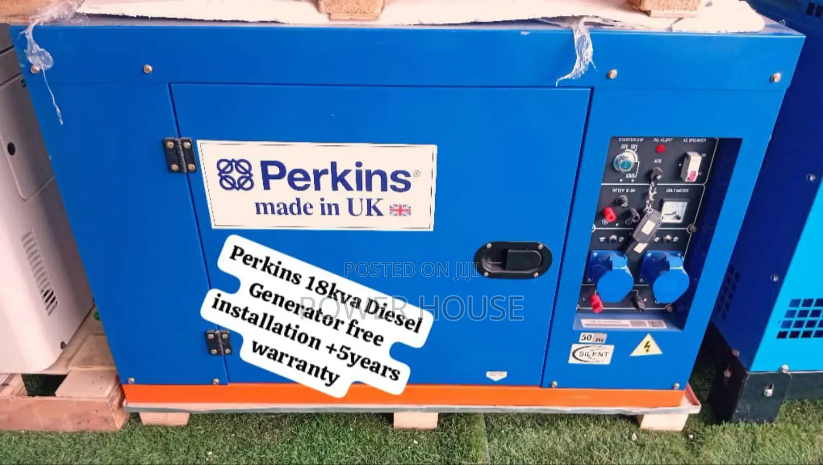 Spinny Winny Perkins Diesel Generator 18kva Silent Perkins Generator