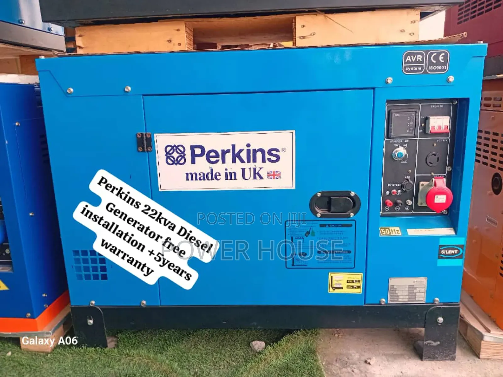 Subject Matter Machine Perkins Diesel Generator 22kva Perkins