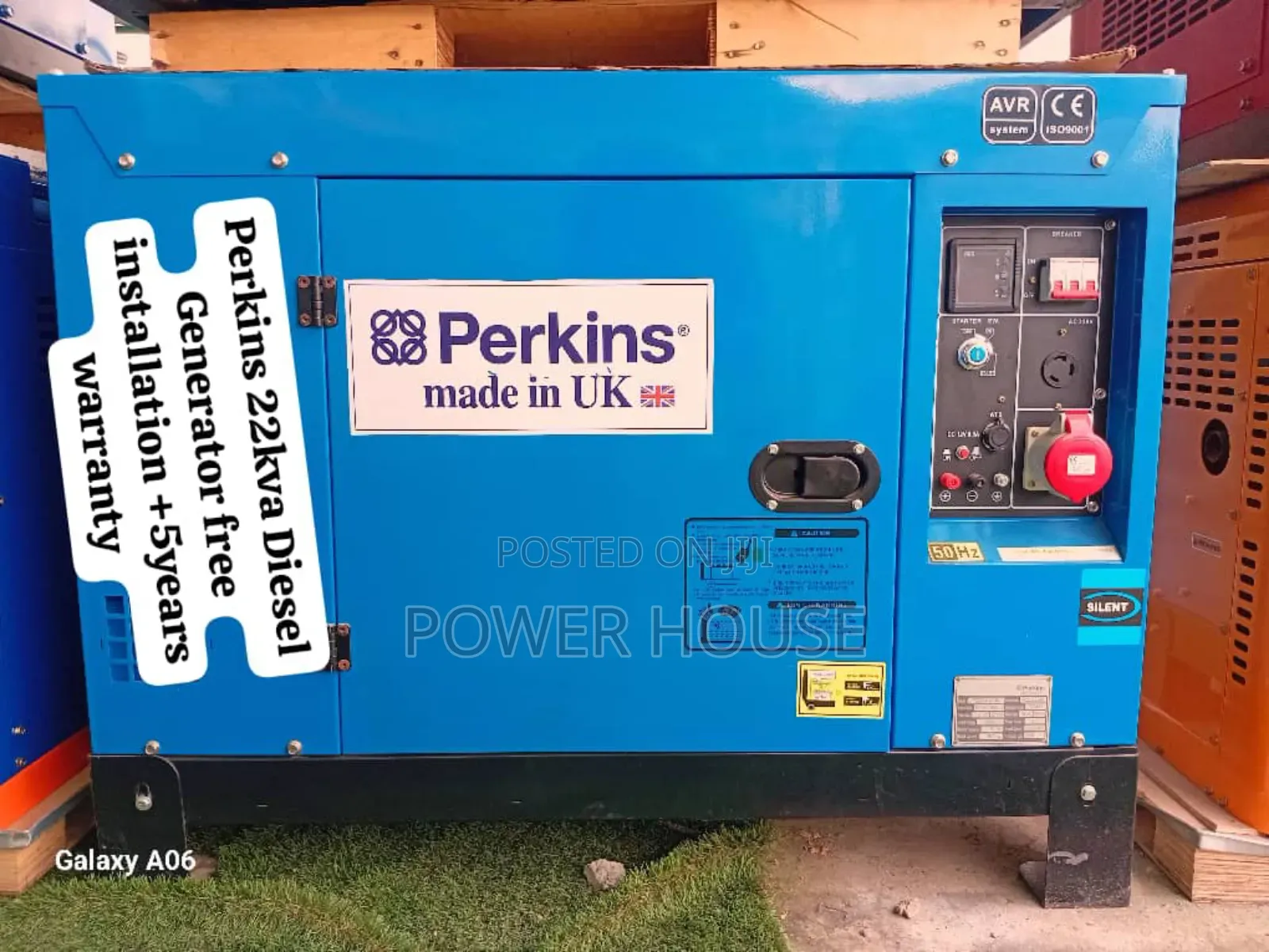 Generate Ad Infinitum Perkins Diesel Generator 22kva Silent Perkins