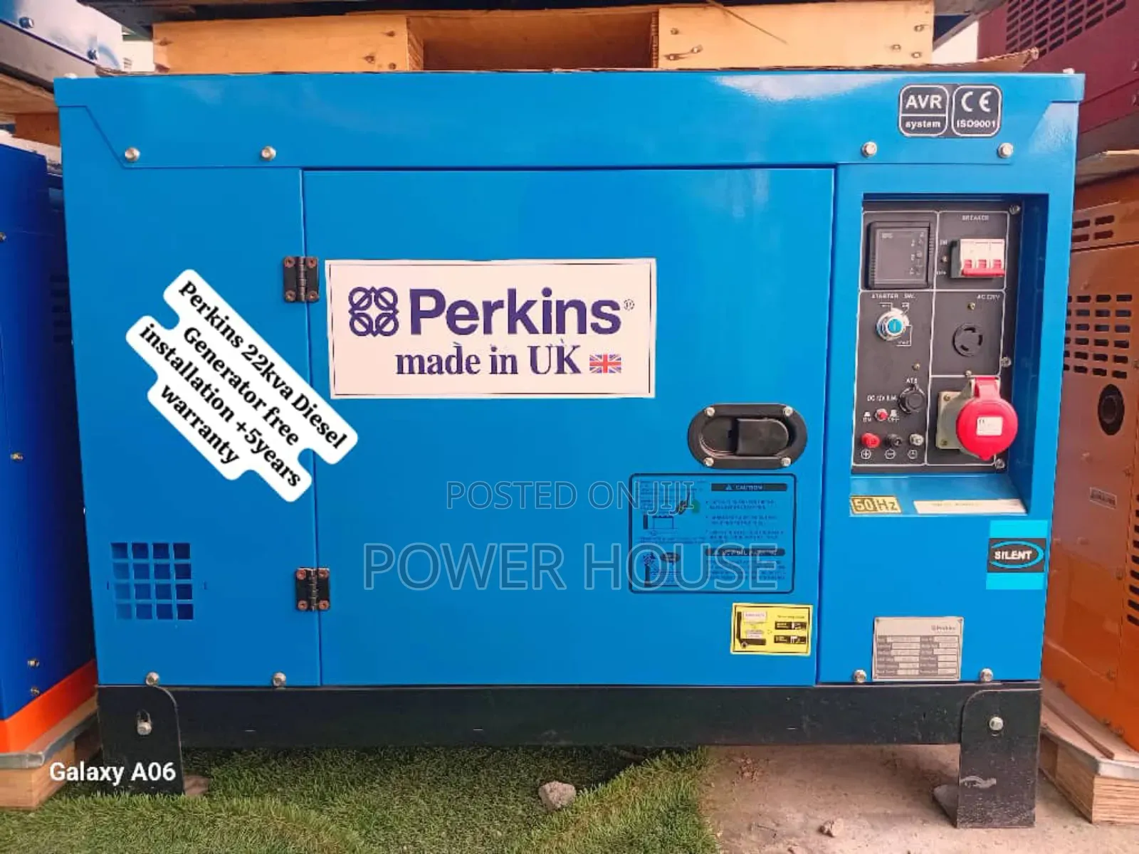 The Scriptorium Perkins Diesel Generator 22kva Silent Perkins