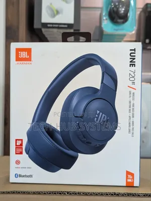 JBL Tune 720bt - Wireless Over-Ear Headphones Pure Bass Sound, 76hrs