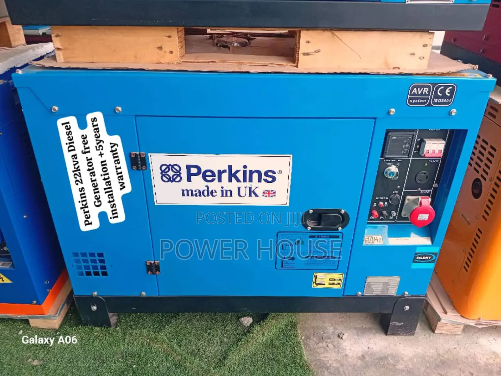 Latin Logic Perkins Diesel Generator 22kva Silent Perkins Generator