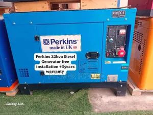 The Work Bench Perkins Diesel Generator 22kva Silent Perkins Generator
