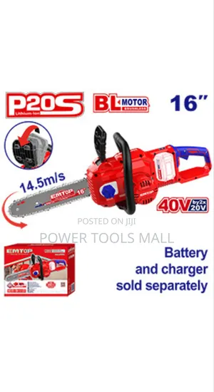 Cordless Chainsaw 16" Emtop
