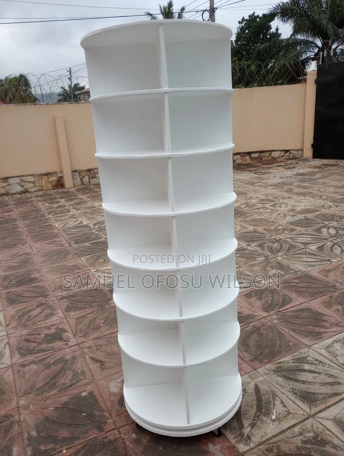 Rotating Shoe Rack