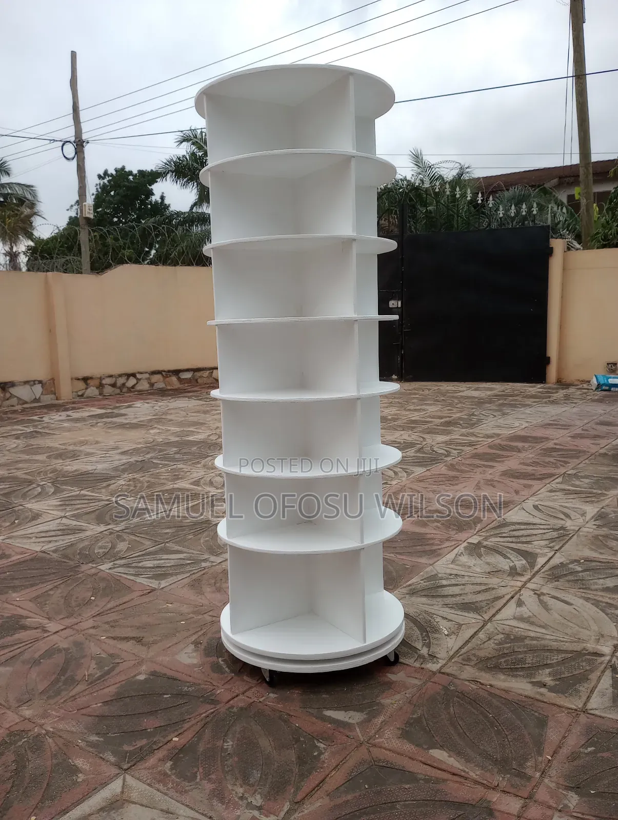 Rotating Shoe Rack
