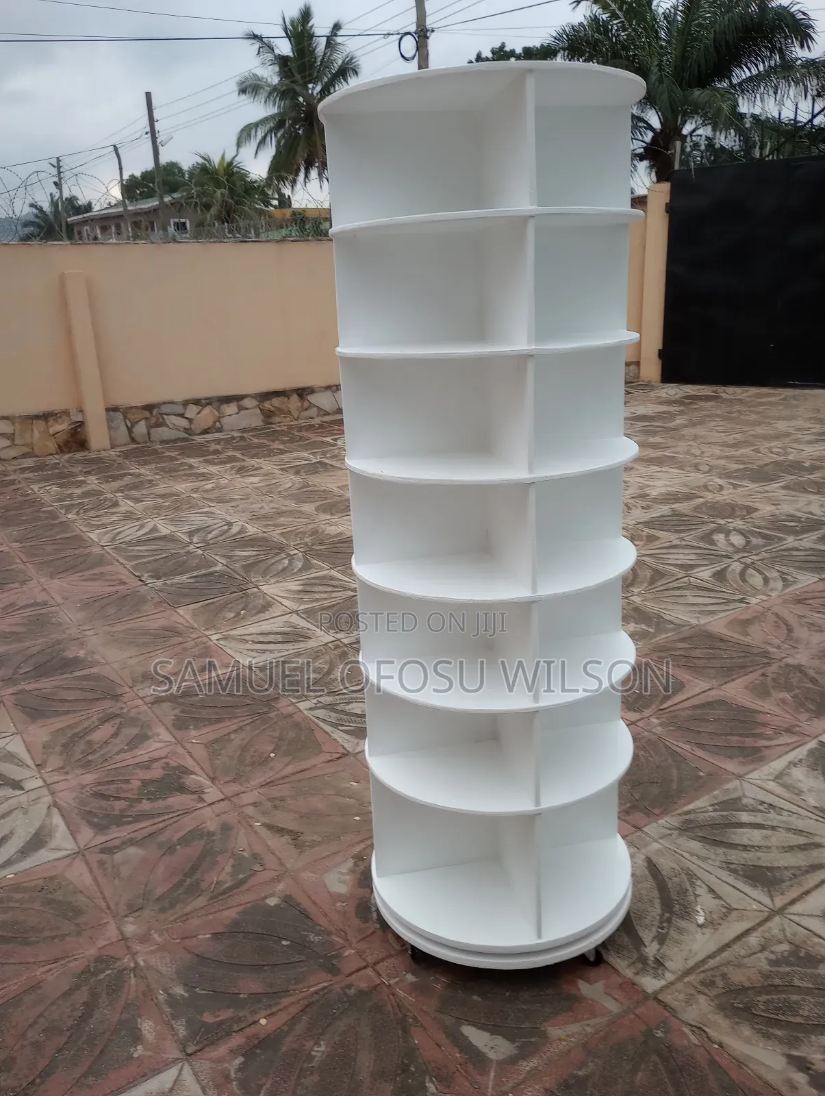 Rotating Shoe Rack